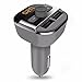 Produktbild Eximtrade Auto Bluetooth FM Transmitter Freisprecheinrichtung MP3 USB TF Karte mit Dual USB Anschluss 5V/3.4A für Apple iPhone 4/4s/5/5s/6/6s/6 Plus/6s Plus/7/7 Plus, Samsung Galaxy S4/S5/S6/S6 Edge/S6 Edge Plus/S7 Edge/Note 3/Note 4/Note 5, HTC One, Motorola, Sony Xperia, andere Smartphones und Tablets