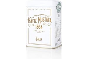 Hafiz Mustafa 1864 Istanbul, Salep, Sahlep, Sahlab, Turkish Ottoman Milky Chai, Gift from Turkey, Gift Ideas for Birthday, Christmas