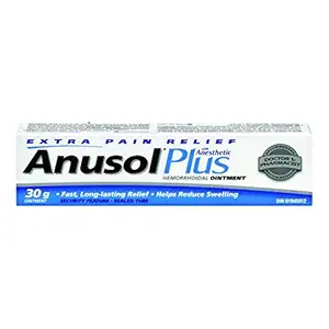 ANUSOL PLUS Hemorrhoidal Ointment Treatment 30 g Tube