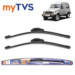 myTVS Frameless Wiper Blade for Maruti Gypsy MG-410 All Year (14 x 14)