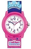 SCOUT Mädchen Analog Quarz Uhr mit PU Armband 280305027