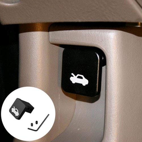 Preisvergleich Produktbild HaiMa Ea070 Hood Release Latch Handle Repair Kit-Black