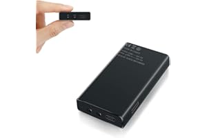 TDW 32GB Registratore Vocale Professionale con Attivazione Vocale, 2500mAh Registratore Audio con Durata Della Batteria di 288 ore e 365 Giorni in Standby - Portatile Magnetico Registratore Vocale