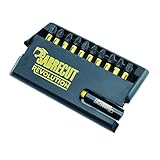 Kit de 11 piezas SabreCut Revolution que incluye soporte magnético para brocas de impacto PowerLok de 60 mm y puntas de impacto PZ2 magnéticas de 10 x 32 mm.