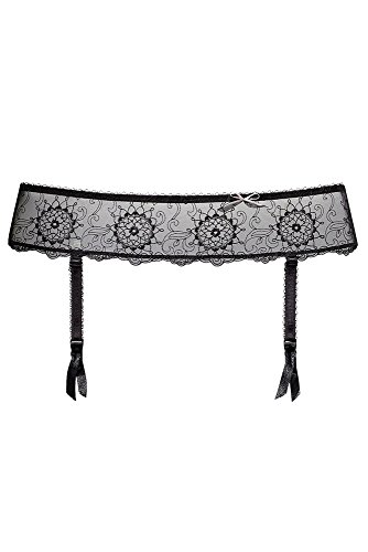 Preisvergleich Produktbild Lascana Strumpfgürtel Alessandria, schwarz, 40-42