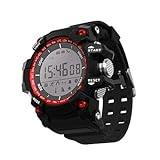 Lemumu YYD-Watch Schickes Armband/Smar twatch/Aktivität TrackerLong Standby/Wecker/30 m Wasserdicht/Höhenmesser für Ios Android, Blau