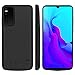 Produktbild FAMOBIE Akku Hülle für Huawei P30 5000mAh Battery, Battery Case, Externe Handyhülle Batterie Case and Wiederaufladbare Ladebatterie Akkuhülle, Power Bank Backup Ladegerät Schutzhülle (Black)