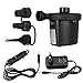 Produktbild FEIGO Elektrische Luftpumpe Power Pump Aufblasen/Aus Lassen 2 in 1 Multifunktion Elektropumpe mit 3 Aufsätze für Luftmatratzen, Schlauchboote, Gästebetten, Aufblasbare Schwimmtiere oder Camping