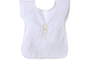 Chemise de baptême unisexe, veste de baptême unisexe, fabriquée en Italie, brodée à la main, taille unique