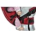Bebamour Baby Carrier Sling Foldable Head Cover 3 Carry Ways (Red)