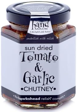 Hawkshead Relish Sun Dried Tomato & Garlic Chutney - 195g