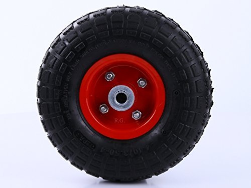 Sackkarrenrad Ersatzrad Reifen Luftrad Rad Bollerwagen 4.10/3.50-4 (2x Rad 4.10/3.50-4) - 4