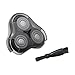 BigbigWo Replacement Shaving Head Unit for Philips RQ12 SensoTouch 3D Shaver RQ10 Blades + Cleaning Brush