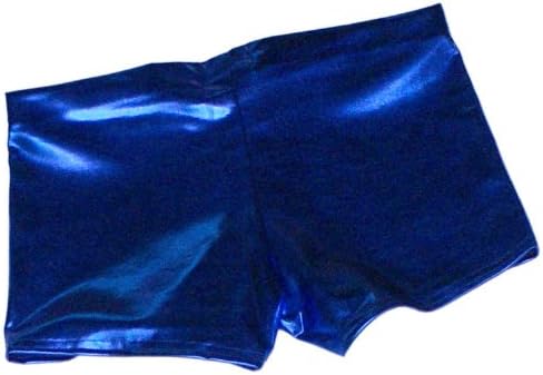 Blue Metallic Hotpants XL