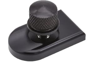 KaTur okrągłe / radełkowane, anodowane czarne śruby aluminiowe, śruba skrzydełkowa do Harley Davidson 1996-2015 Dyna Street Bob