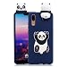 Produktbild FugouSell Huawei P20 Pro Case, Hybrid Shockproof Slim Cover Fit Scratch Resistant Rubber Bumper Back and Protective for Huawei P20 Pro - Giant Panda