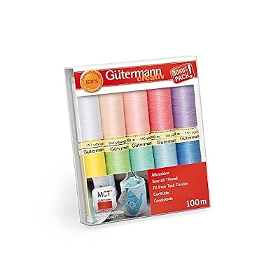 Gutermann Lot de filetage, Multicolore