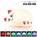 Produktbild LED Nachtlicht Kinder mit 7 Farbwechseln, Nachtlicht Silikon Katzen mit 5 Lichtmodi, Touch Nachttischlampe Baby Stimmungslicht Dimmbar, Nachtlicht USB Wiederaufladbar Schlummerlamp Neu Mayday