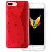 Produktbild Mobilefox Grafik transparente Silikon TPU Schutzhülle 0,7mm dünne Handy Soft Case für Apple iPhone 7 Plus Grafik Atomium Rot