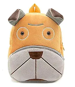 Blue Tree Cute Kids Backpack Toddler Bag Plush Animal Cartoon Mini Travel Bag for Baby Girl Boy 1-6 Years (Sherpi Dog)