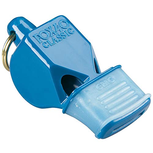 Fox 40 Classic CMG 3-Chamber Pealess Whistle, Blue