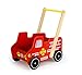 Viga Wooden Children's Fire Engine - Toy Carrier/Doll Buggy