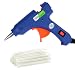Produktbild CkeyiN ®Heißklebepistole mit 25 Stück Schmelzkleber Sticks Hochtemperatur schmelzklebepistole Kit Flexible Auslöser für DIY Small Craft Projects & Package und schnelle Reparaturen in Haus und Büro Cleanly (20 Watt)