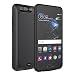 Produktbild Huawei P10 Akku Hülle, BasicStock 5500mAh [Anti-Rutsch] 120% Ersatz Akku Externe Batterie Akkuhülle Backup Powerbank Schutzhülle Ladegerät Hülle Battery Case für Huawei P10 - Schwarz