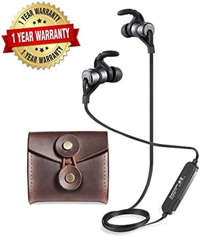 Bluetooth Earbuds Magnetic Earphone Wireless Headphone Sport Z9 Earphone Support Hands-Free Calling For iphone, samsung, laptop, ipad etc（Magnetic Stereo Bluetooth 4.1）