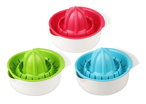 Fackelmann 27040 Zitronenpresse, Kunststoff, mehrfarbig