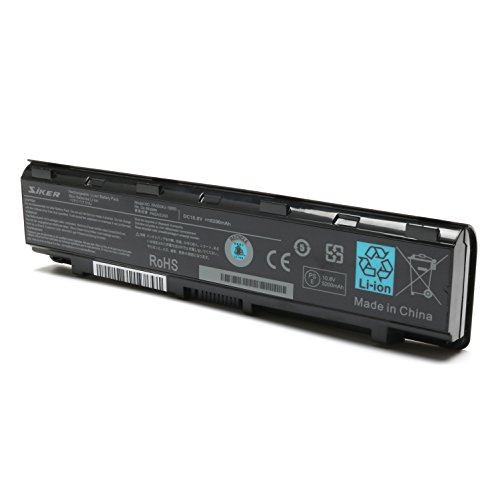 SIKER® Ersatz Akku für Toshiba Satellite C55 C55DT Laptop akku PA5109U-1BRS PA5024U-1BRS PA5025U-PA5026U - 6