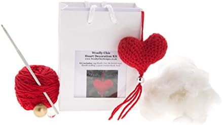 Heart Decoration Crochet Kit