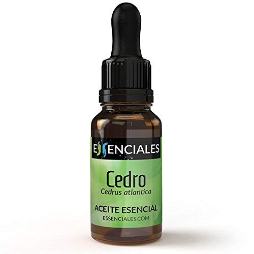 Essenciales - Aceite Esencial de Cedro, 100% Puro, 10 ml | Aceite Esencial Cedrus Atlantica