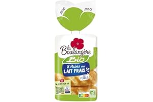 EPICERIE SUCRÉE LA BOULANGERE - Pains Au Lait Bio 280G - Lot De 4 - Offre Special