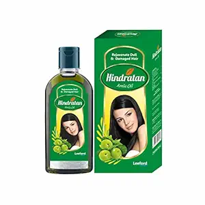 Leeford Hindratan Ayurvedic Amla Hair Oil for Hair Growth (100ml) Combo Pack of 4 ? with Goodness of Amla & Jaitun |non-Sticky|| Amla Hair Oil, Helps for Soft and Nourished Hair & Control Hair Fall