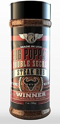 Big Poppa SmokersDouble Secret' Steak Rub - 198g (7 oz)
