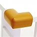 Beyondfashion 4 x Baby Corner Edge Cushions Desk Table Cover Protector Child Safety Guard - Light Brown