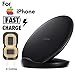 Produktbild Costume Für iPhone XS/XR / XS Max, Doppelspulen Qi Wireless Charger Ladestation Dock (Schwarz)