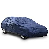 LEICHT ZU VERSTAUEN: Solltest Du die PKW Plane mal nicht brauchen, lässt sich die Ganzgarage zusammenfalten und platzsparend verstauen. Die Autoabdeckplane eignet sich zudem sowohl für die Anwendung im Sommer als auch Winter.