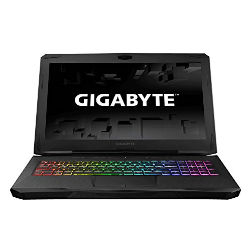 Gigabyte Sabre Pro 15-CF1 15 6-Inch Notebook -  Black   Intel I7-7700HQ Processor  16 GB RAM  1 TB HDD plus 256GB SSD  NVIDIA GeForce GTX 1060  6GB  G