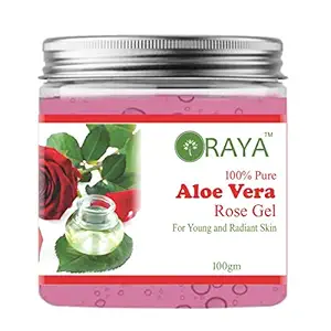 Oraya Natural & Aloe Vera Gel For Skin Brightening, 120 g