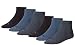 Produktbild 6 Paar PUMA Sneakersocken, Sportlifestyle im Vorteilspack + sehr schneller Versand durch Amazon (39/42, Denim Blue (460))