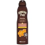 Hawaiian Tropic Aceite Seco de protección continua de aerosol de aceite SPF30 180ml