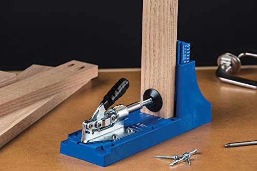 Kreg Jig - Plantilla/guía de taladro y corte (9 piezas) - Silverline Tools