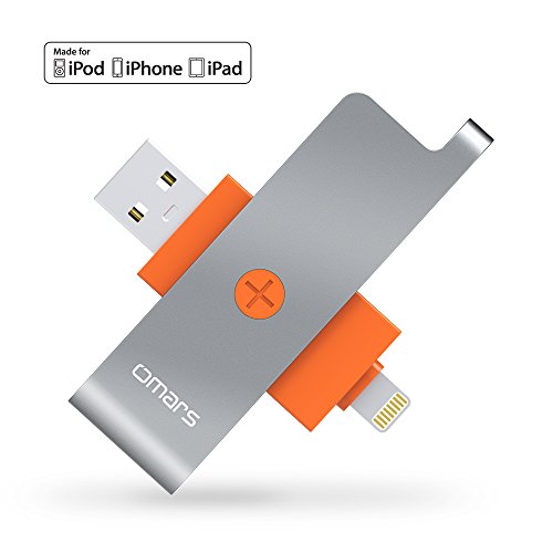 [Apple MFI certificado] lector de tarjetas SD con conector Lightning, SDHC micro sd tarjeta adaptador hasta 128&nbsp;GB para iphone ipad ipod PC y Android