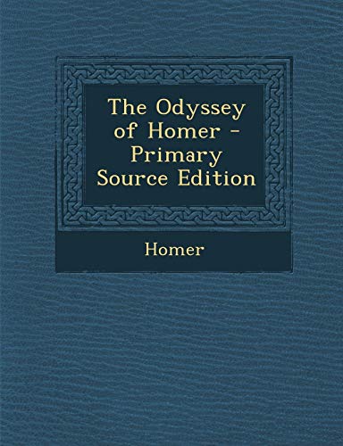 The Odyssey of Homer