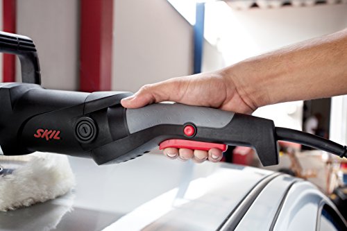 Skil Masters Polierer 9955 MA (1.300W, 600-3.600 min-1, Ø125 + Ø180 mm Polierteller, 4m Kabel, + 2x Polierhauben, +Tasche) - 6