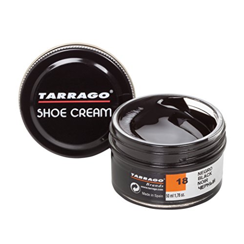 Tarrago Shoe Cream, Crema Recolorante y Nutriente para Calzado y Prendas de Cuero 50ml