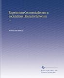 Image de Repertorium Commentationum a Societatibus Litterariis Editorum: V.9