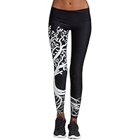 Oyedens Pantaloni Yoga, Donna Sport Yoga Moda Pantaloni Allenamento Palestra Athletic Fitness Esercizio Leggings Atletico Pantaloni Tuta Donna Pilates Loose Fit Jogging Sportivi